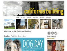 Tablet Screenshot of californiabuilding.com